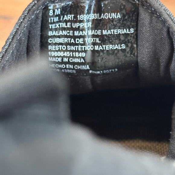 Hurley Men's Laguna Black Lightweight Memory Foam Casual Shoes Size 8 - Picture 9 of 10